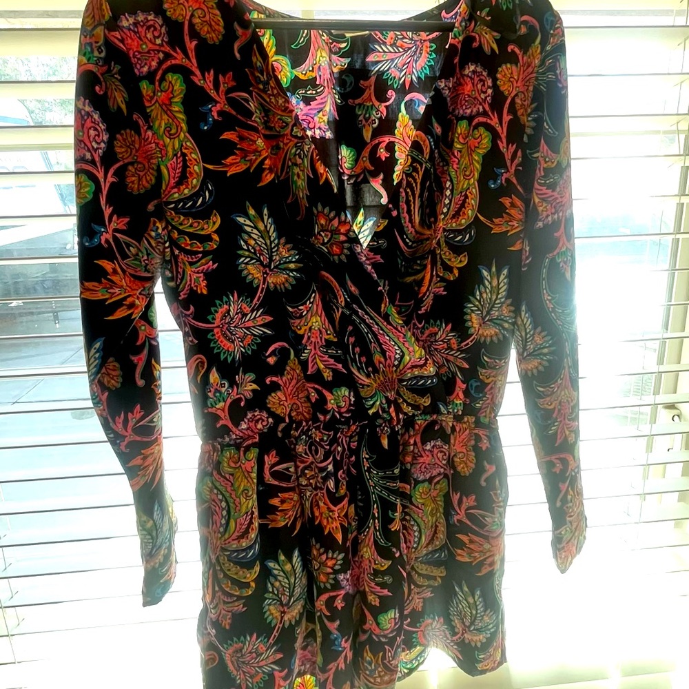 Long sleeve romper